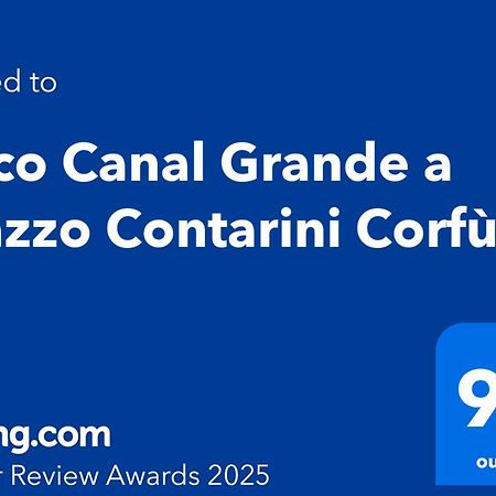 Attico Canal Grande A Palazzo Contarini Corfu Wenecja Zewnętrze zdjęcie